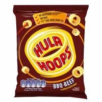 Hula Hoops BBQ Beef 34g - Best Before:  19.04.25